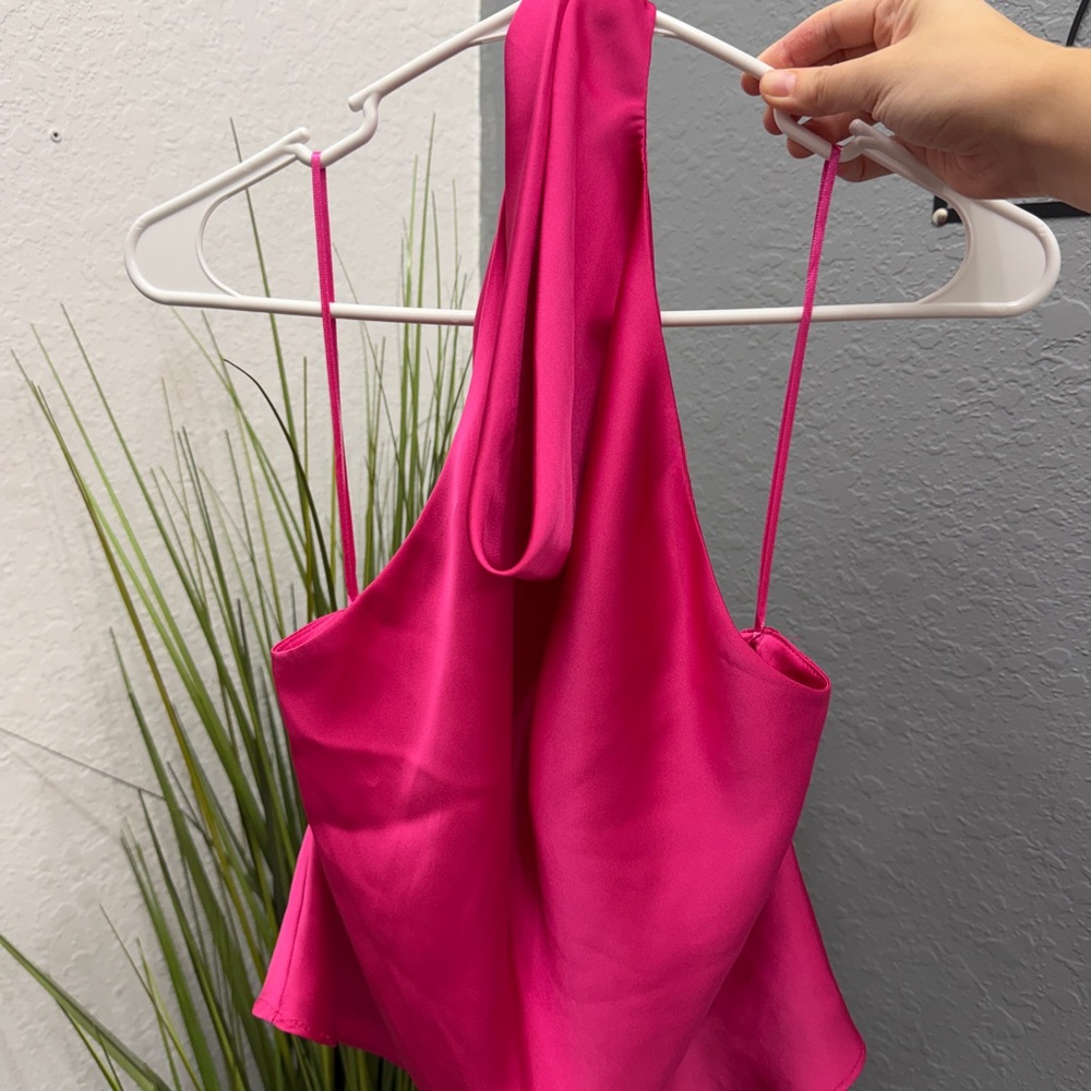 Zara Fuchsia Sleeveless Top